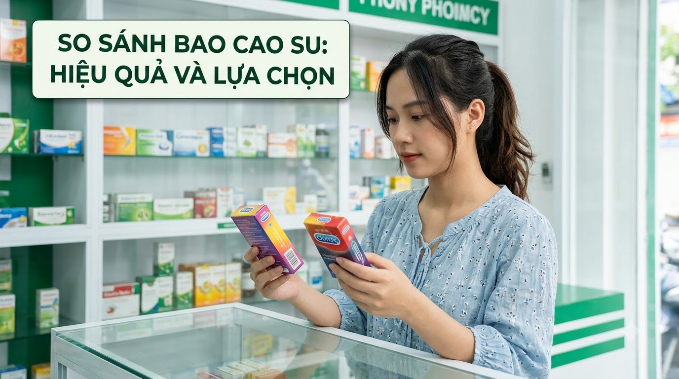 bao cao su tránh thai - tổng quan và chuẩn bị