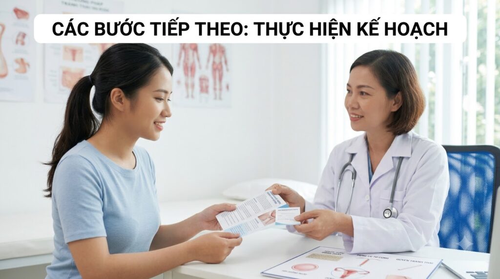 các biện pháp tránh thai - các bước thực hiện chi tiết