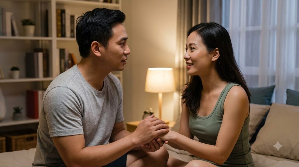 cách nói chuyện về tình dục với bạn đời - các bước thực hiện chi tiết
