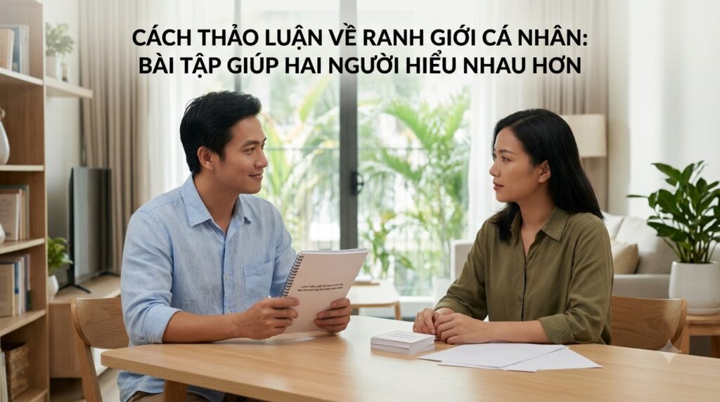 Cách nói về ranh giới cá nhân: Bài tập giúp hai người hiểu nhau hơn 1 cách nói về ranh giới cá nhân - các bước thực hiện chi tiết