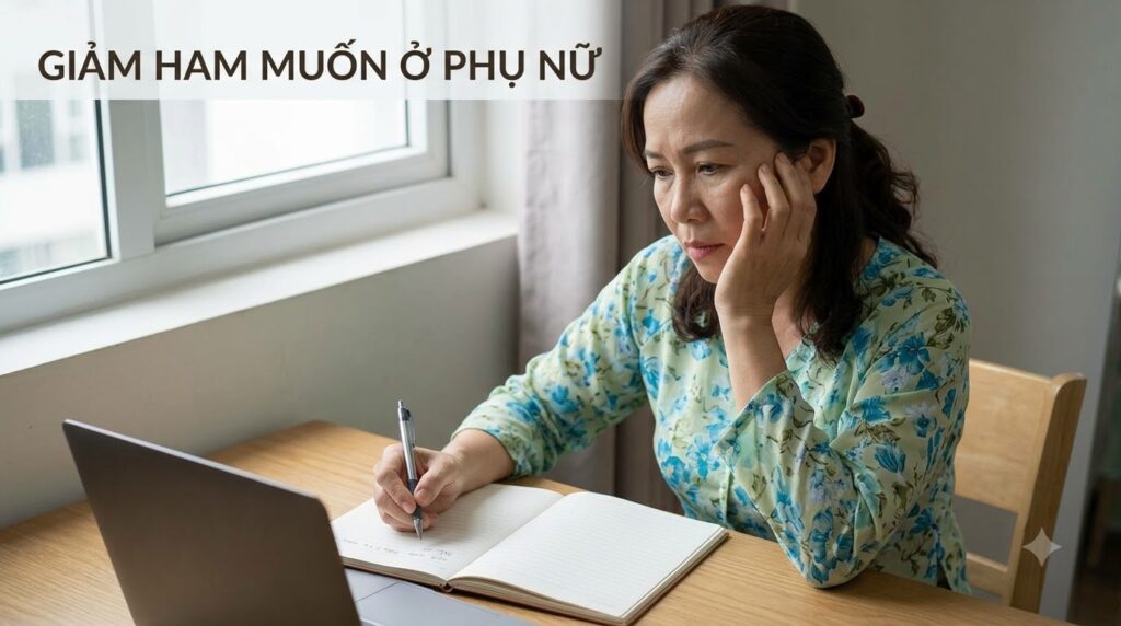 giảm ham muốn ở nữ - các bước thực hiện chi tiết