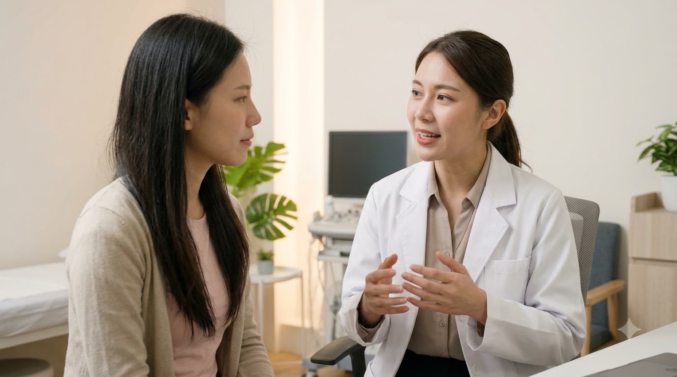khí hư bất thường - các bước thực hiện chi tiết