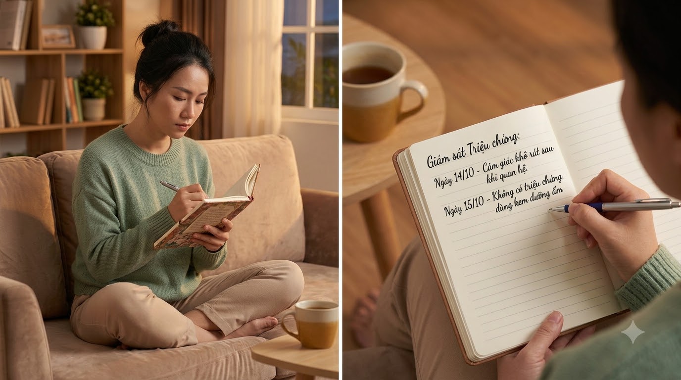 khô âm đạo khi quan hệ - tổng quan và chuẩn bị
