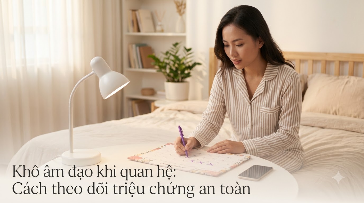 khô âm đạo khi quan hệ - các bước thực hiện chi tiết