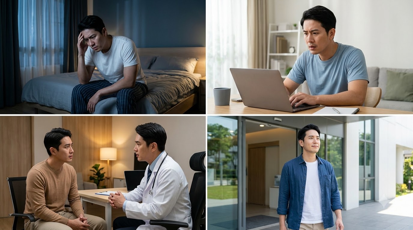 không xuất tinh được - kết quả thành phẩm