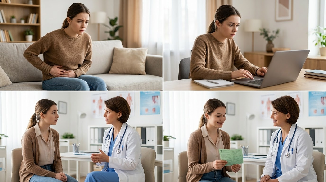 ngứa vùng kín - các bước thực hiện chi tiết