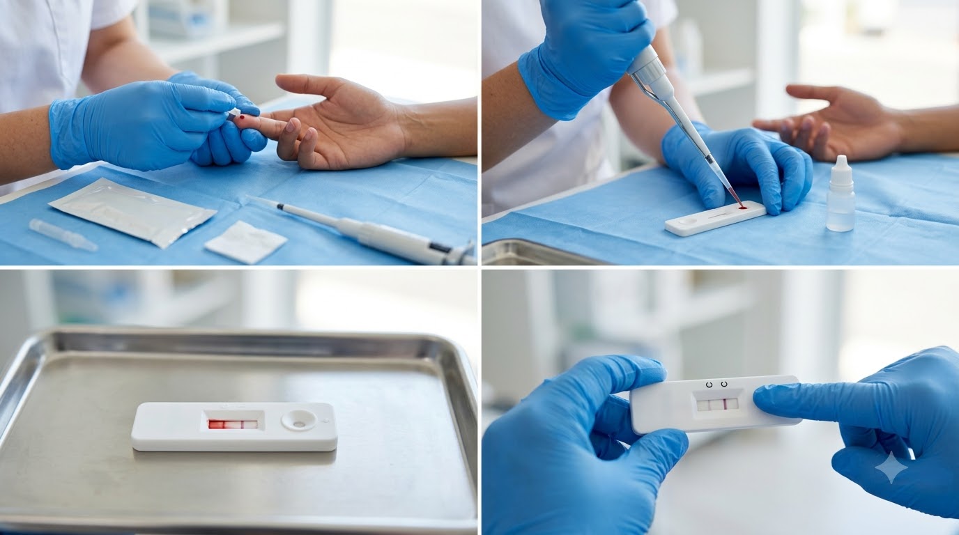 Xét nghiệm HIV combo tìm kháng nguyên p24 và kháng thể HIV trong máu